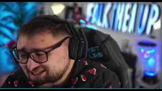 Falk eats a Bean but its Content Aware Scaling and Autotune.