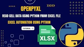 Read Specific Cell Data | Tutorial -1 | Excel Automation | openpyxl | Excel | Python