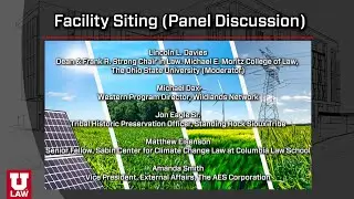 Facility Siting Panel Discussion  (2024 Stegner Symposium)