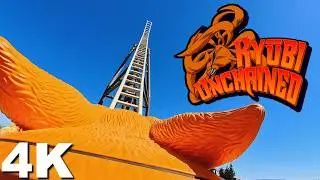 NARUTO COASTER : Kyūbi Unchained [On-Ride 4K POV] - Parc Spirou