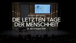 Die letzten Tage der Menschheit | Programmpräsentation | Salzburger Festspiele 2025