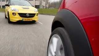 Dubbeltest - Opel Adam vs. Mini One