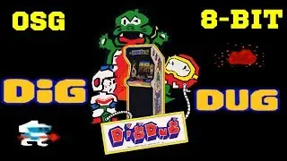 Dig Dug - Копай и Надувай в 8-bit