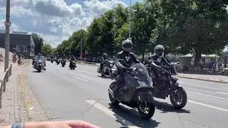 Biker-Demo in Hannover