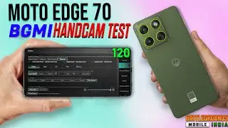 Moto Edge 70 Bgmi 120 FPS Test ⚡ Should You Buy For Gaming 💥
