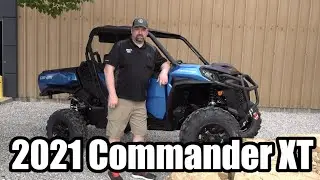 2021 Commander XT Blue Walk around at Adrenaline Cycles