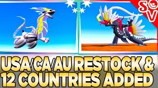 Shiny Miraidon and Koraidon's LIMITED RESTOCK & 14 New Countries added!