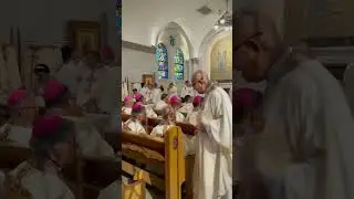 Before the ordination rites of Most Rev. Rufino C. Sescon, in preparation for the Holy Mass #church
