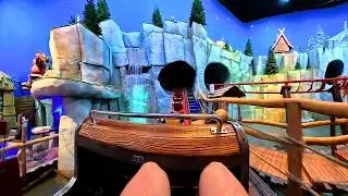 Rollercoaster Wikingów (Full Ride) - Majaland 2025 (4K) (POV) (Kownaty, Polska) Insta360 X5