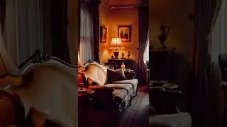 Vintage Living Room Ambience for Sleep & Study | Cozy Calm Vibes #asmr #relaxing #studymusic