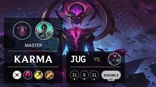 Karma Jungle vs Kha'Zix - KR Master Patch 9.12