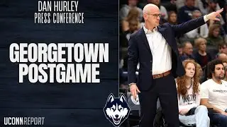 Dan Hurley talks Georgetown postgame - UConn Huskies Basketball