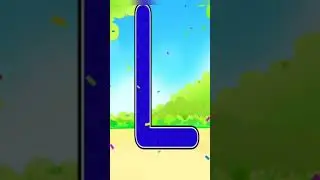 L is for Lion | learn letters with vocabulary| tracing practice| kids world
