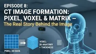 CT Image Formation Explained | Pixel, Voxel & Matrix in Simple Words | Episode 08