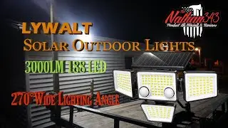LYWALT Solar Outdoor Lights