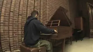 Harold Rodriguez harpsichord rehearsal, Eric Herz Harpsichord