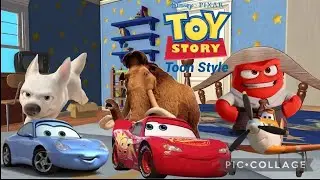 История игрушек (в мультяшном стиле) Часть 2: Совещание персонала