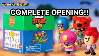 Opening ALL of the Brawl Stars Blind Box Keychains!