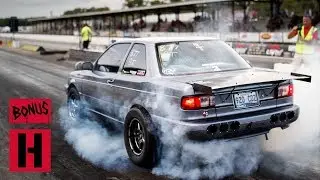 Twin Turbo LS Sentra!? Larry Covers LS Fest