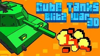 Cube Tanks Blitz War 3D (Обзор+Баги)
