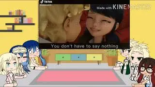 gacha life { miraculous ladybug } Reacting on tiktok video part 2 ( read description )