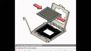 Sun Server X2-8: Installing a CPU and Heatsink (Field-Replaceable Unit)