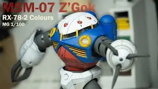 MG MSM-07 Z'gok | Its Finally finished! #03 | Custom Painted Gunpla