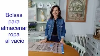 Bolsas para almacenar ropa al vacío