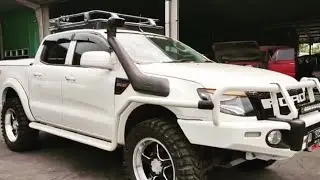 Ford Ranger Safari Snorkel Installation By ProRock Engineering x ProRock Surabaya