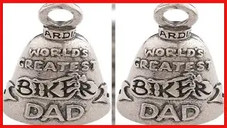 World&rsquo;s Greatest Biker Dad Guardian Bell A Meaningful Gift That Brings Luck