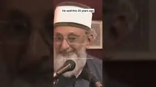 He said this 20 years ago Read &lsquo;Jerusalem in the Quran&rsquo; #antichrist #islamicspeaker