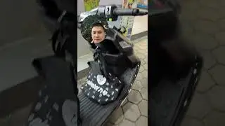Cool electric scooters from China: the Ninebot M5 100 with an upgrade #ninebot #m5100