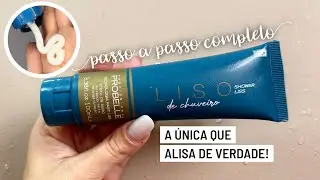 APRENDA AGORA A APLICAR A LISO DE CHUVEIRO DA PROBELLE CORRETAMENTE - pra alisar mesmo!