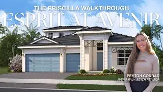 Priscilla Model Home Tour | Esprit at Avenir by Kolter Homes | Palm Beach Gardens, Florida