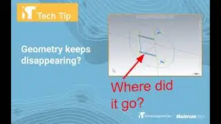 Geometry Disappearing in Mastercam | Display Associative Geometry | Mastercam Tech Tip