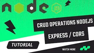 How to Build a REST API with Node.js for CRUD Operations - Tutorial with Express