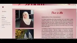 VIDEO WEBSITE E-PORTFOLIO 