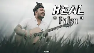 REAL BALI - PALSU ( Official Lyric Video )