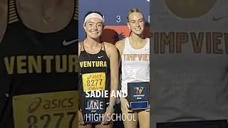 Sadie Engelhardt and Jane Hedengren | 8th Grade | 2020 AAU XC Regionals