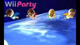 Wii Party - Остров настольных игр - Луиджи против Джованны против Холли против Майкла