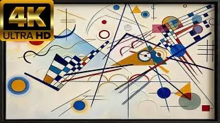 Frame | Colorful Abstract Framed Painting | 4K Kandinsky Art Mode