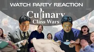 Culinary Class Wars reaction (season 2 final ep watch party) *spoilers* with debbie & friends