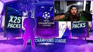 25 UCL UPGRADE PACKS!! FIFA 20