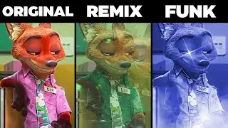 ZOOTOPIA ORIGINAL VS REMIX VS FUNK SONG VERSIONS
