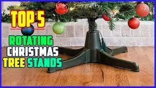 TOP 5 Best Rotating Christmas Tree Stands 2026