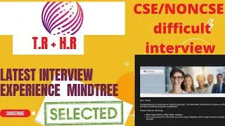Mindtree latest interview of selected student | mindtree interview strategy| mindtree selection mail
