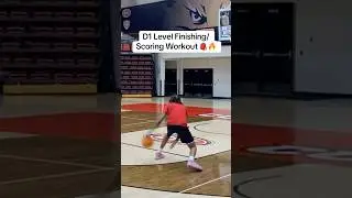 D1 Level Scoring Workout 🔥🏀 #basketballtraining #basketballworkout #division1 #hoops