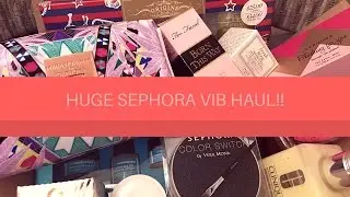Huge Sephora 2016 VIB Haul | Carmen86