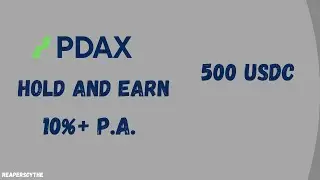 PDAX Hold and Earn | Investing $500 USDC