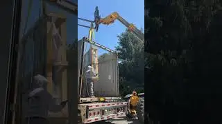Open top container!! #overseas #shippingworldwide #construction #installation